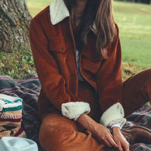 Faherty Varro Jacket in Sienna M